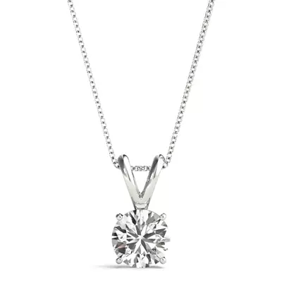 Split Bail Lab Diamond Solitaire Necklace (3/4 ct. tw.)